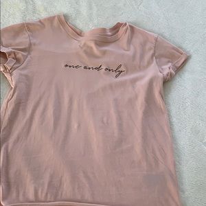 Top Shop Pink T shirt